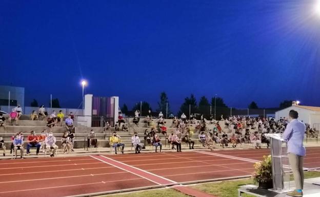 Galería. Imagen de las gradas 