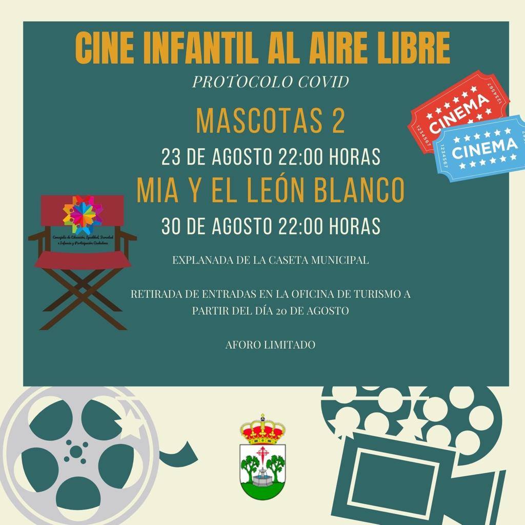 Cine infantil a aire libre