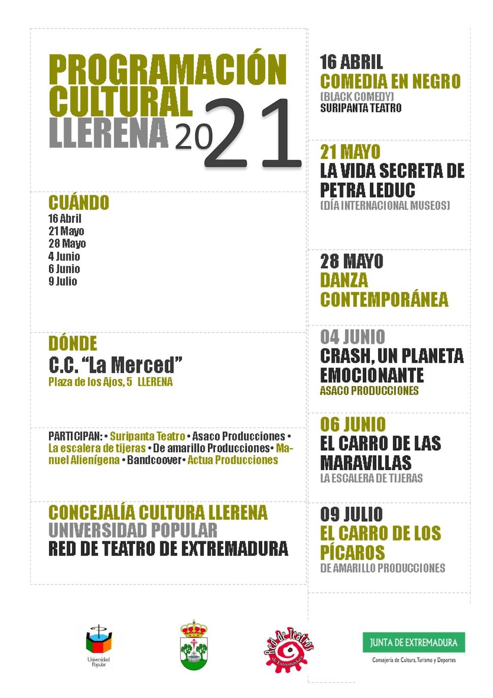 Vuelve la cultura a Llerena