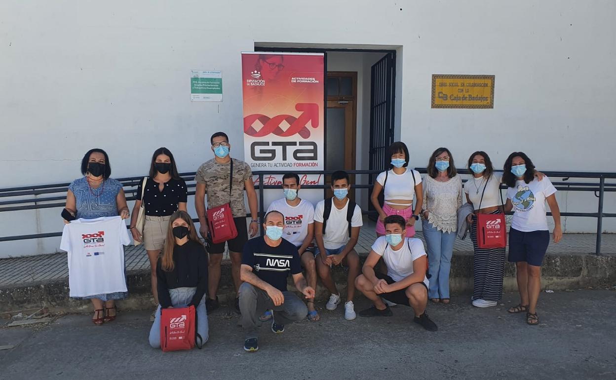 Foto de clausura del curso