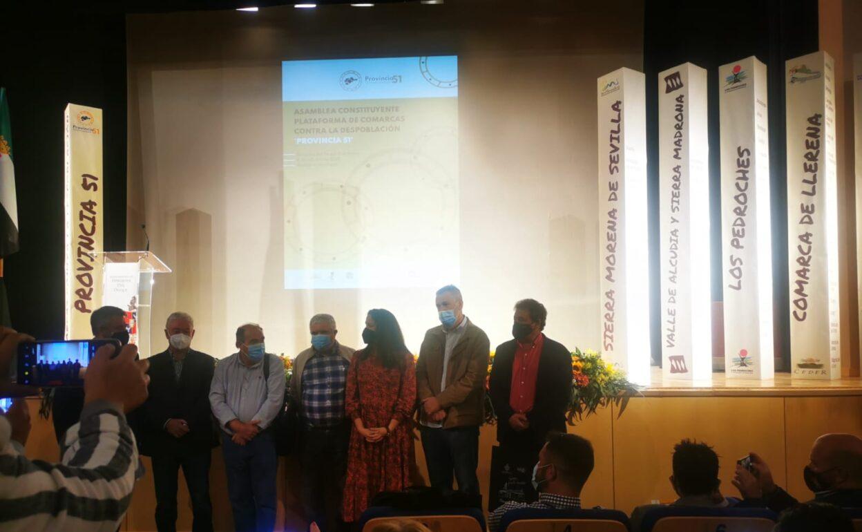 La Mancomunidad de Llerena y CEDER Campiña Sur, presentes en la constitución de 'Provincia 51'