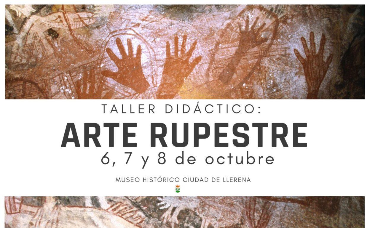 El Museo Histórico Ciudad de Llerena acoge un taller didáctico sobre arte rupestre