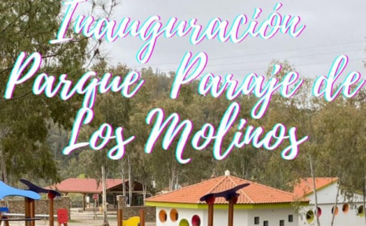 Este sábado, inauguración del parque 'Paraje de Los Molinos'
