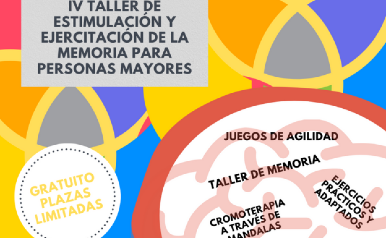 La Universidad Popular acoge el IV Taller de estimulación y ejercitación de la memoria para personas mayores
