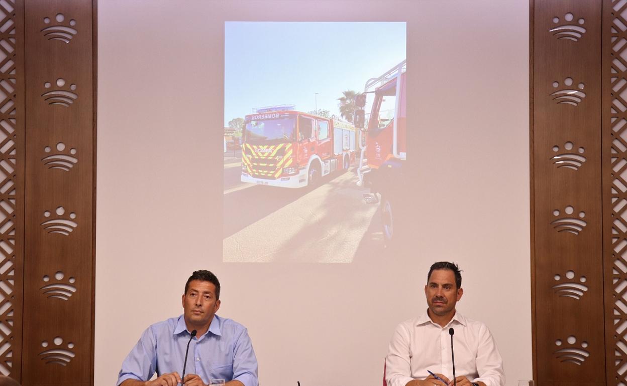El parque de bomberos de Llerena es uno de los destinos de los nuevos vehículos adquiridos por el CPEI