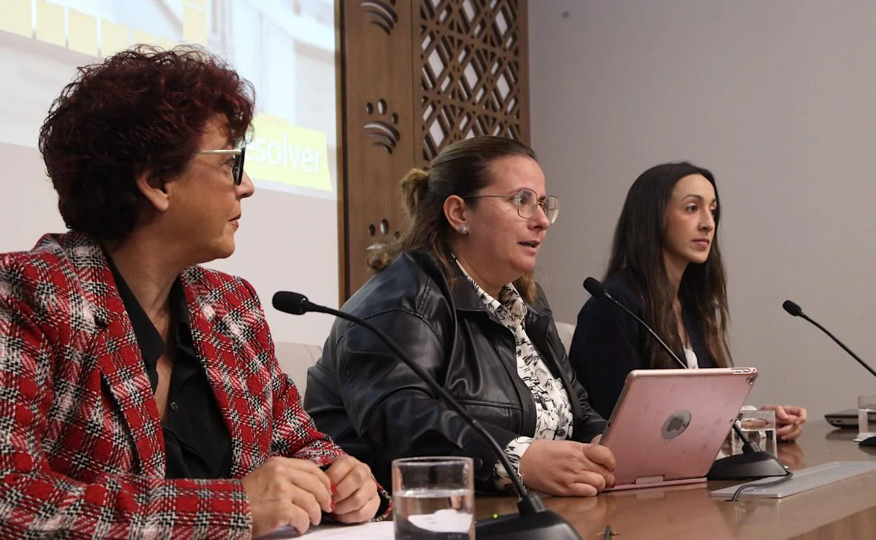 Presentación del programa en la sede de la Diputación de Llerena.