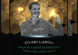 Álvaro Martín, Mejor deportista absoluto masculino en los Premios del Deporte Extremeño 2021