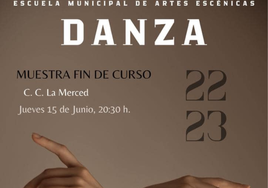 La Escuela Municipal de Artes Escénicas en la especialidad de danza celebra una muestra de fin de curso