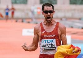 Álvaro Martín, doble campeón del mundo