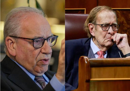 Alfonso Guerra y Ramón Tamames.