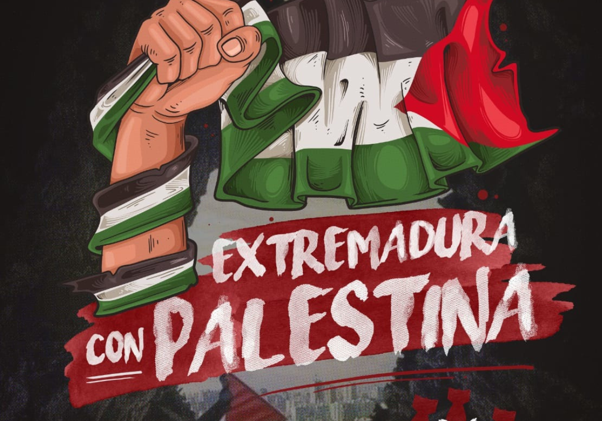 Este domingo, concentración por Palestina en Llerena