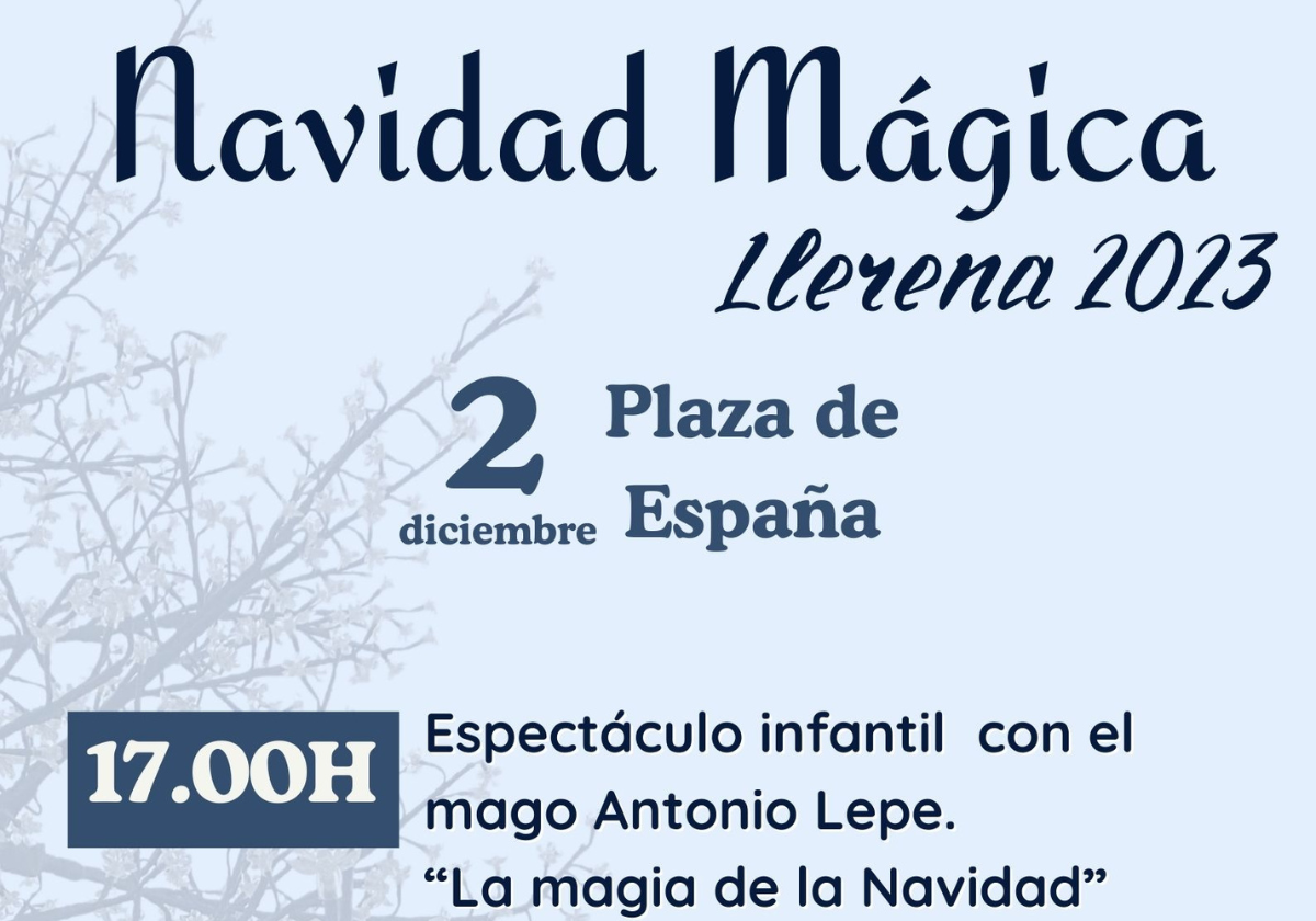 Comienza la programación navideña en Llerena