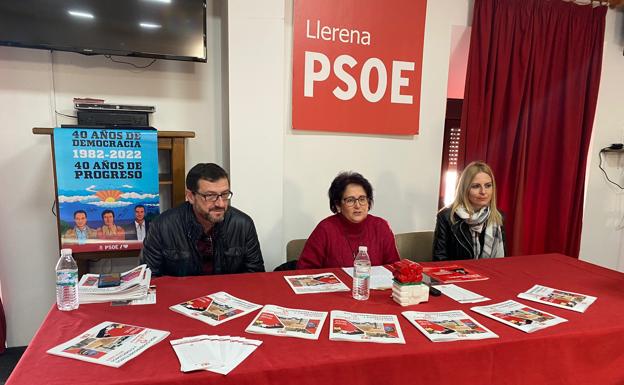 El PSOE hace un balance de su gobierno en Llerena