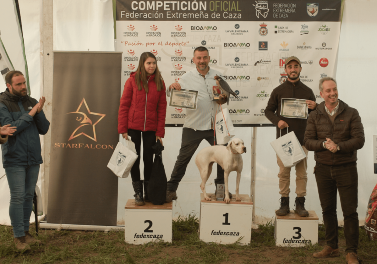 Llerena recibió a más de mil personas por el IX Campeonato de Extremadura de Cetrería