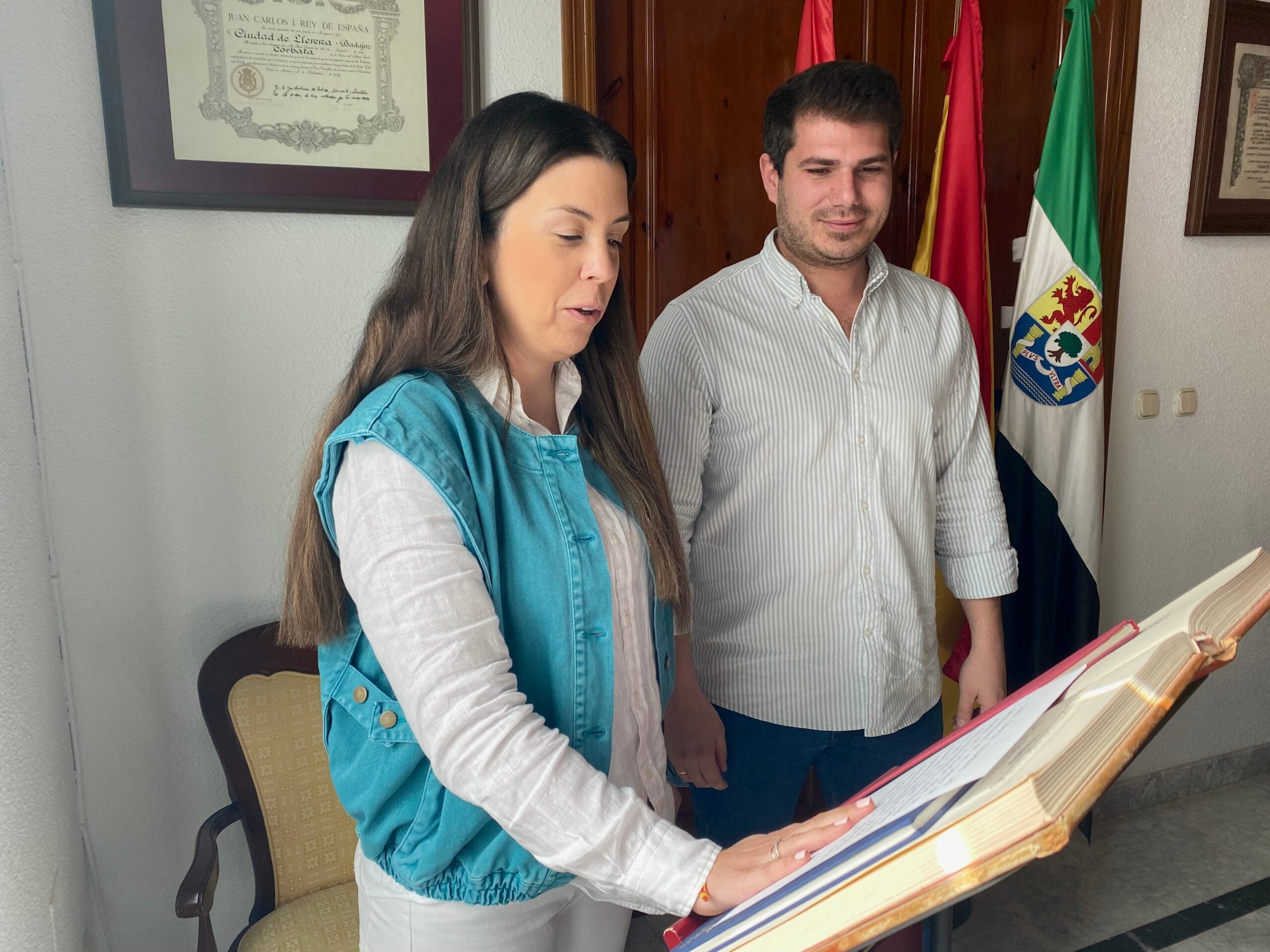 Nazaret Mesías, nueva secretaria general del Ayuntamiento de Llerena