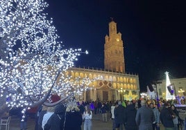 Llerena también tiene su pista de patinaje esta Navidad