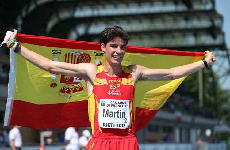 Álvaro Martín, medalla de bronce en 20km marcha y plaza segura en Río