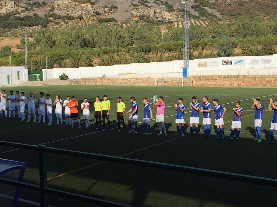 Primer partido de la temporada disputado en Los Tomillares 