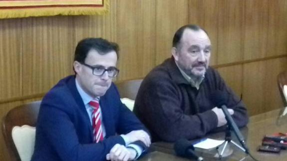 Miguel Ángel Gallardo, Presidente de la DIputación de Badajoz visita Llerena
