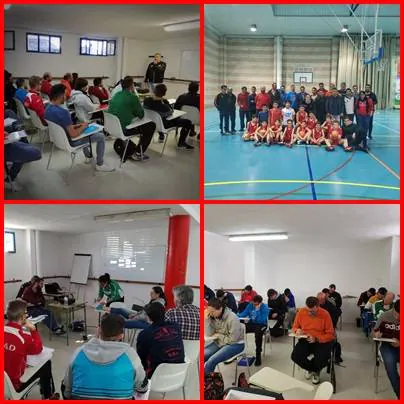 Curso de iniciación de entrenadores de baloncesto en Llerena