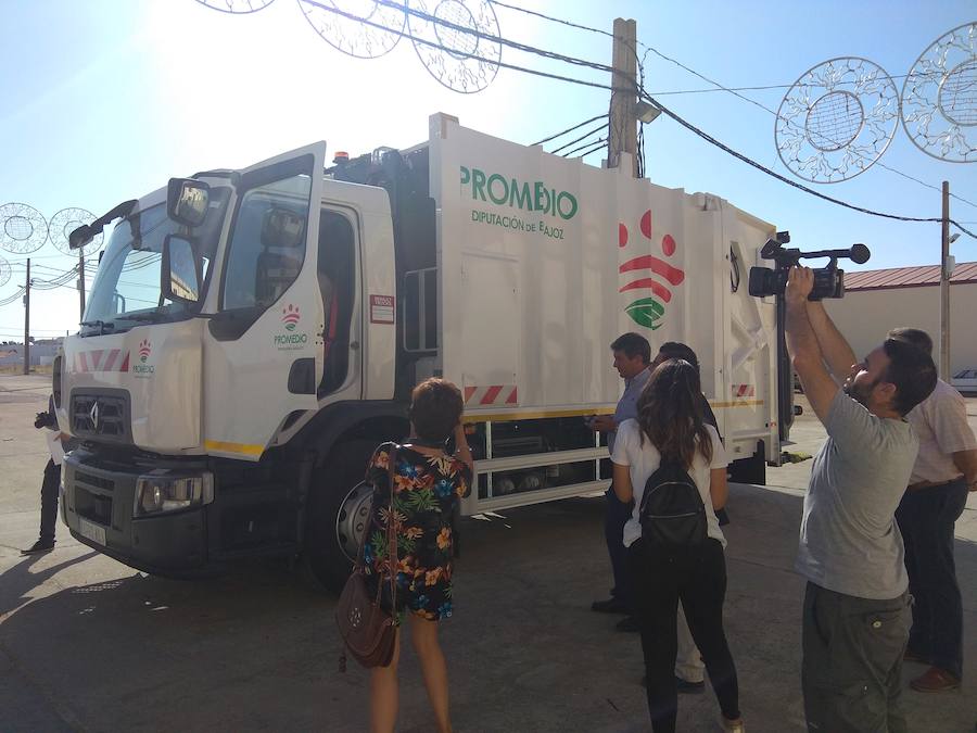 Nuevo camión de recogida de residuos para Llerena