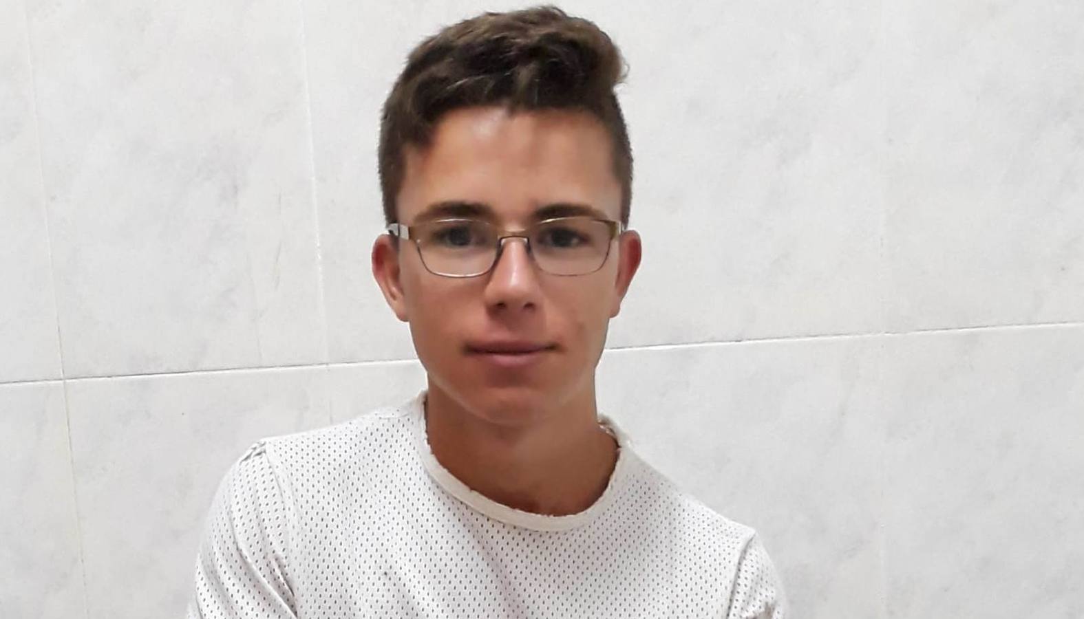 El juvenil Nando debutó el pasado partido en casa 