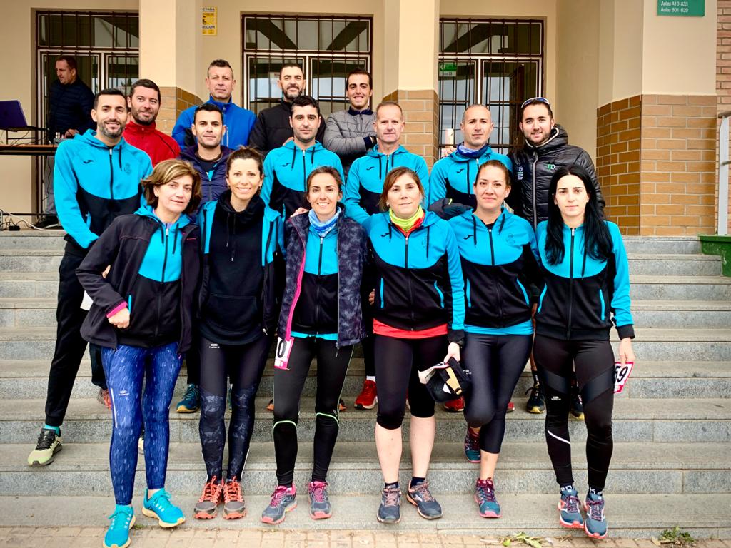 Nutrida representación en el Trail de Zafra, hace poco más de un mes