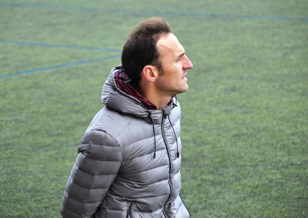 Sabino en un partido este pasado invierno 