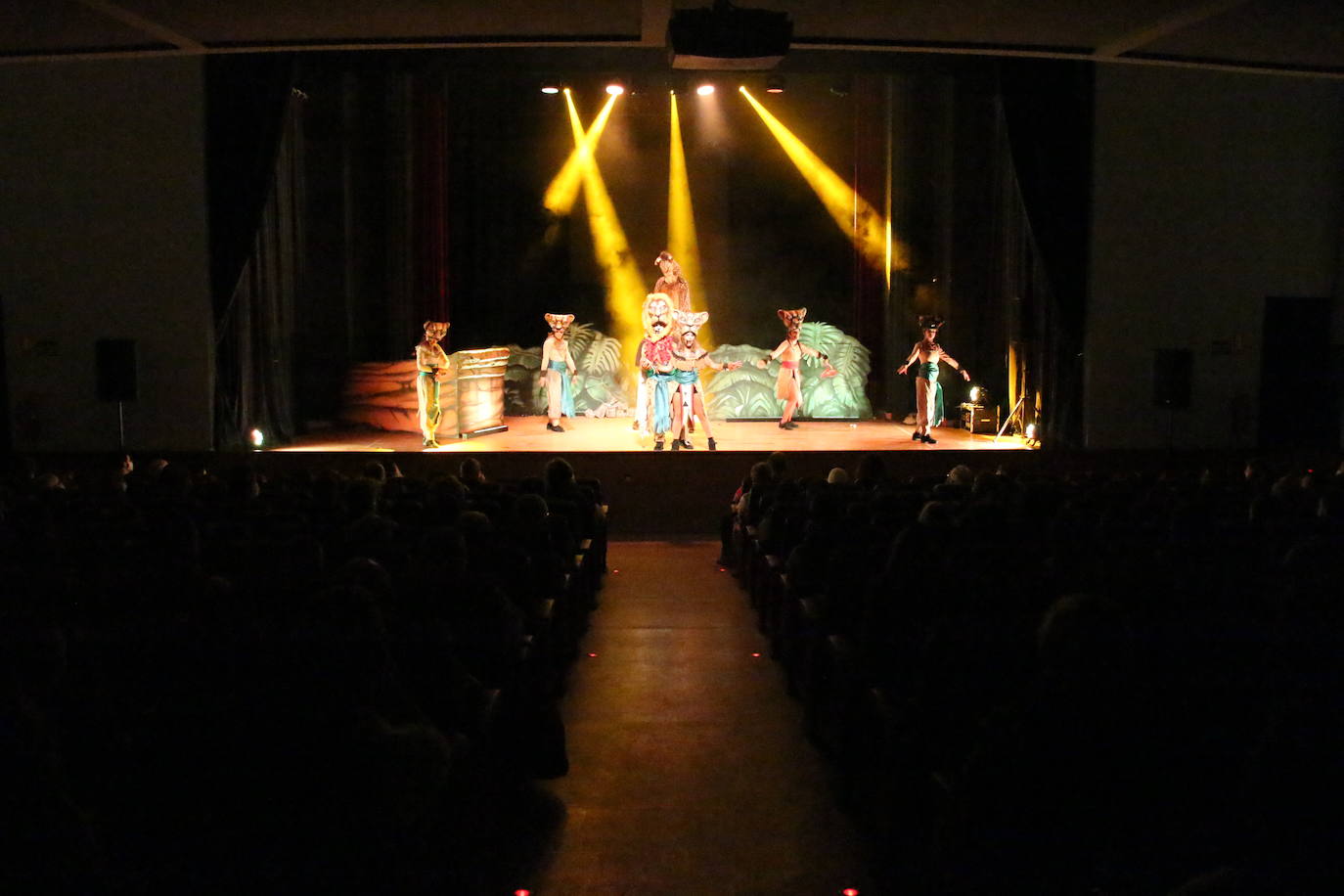 Actuación de teatro 