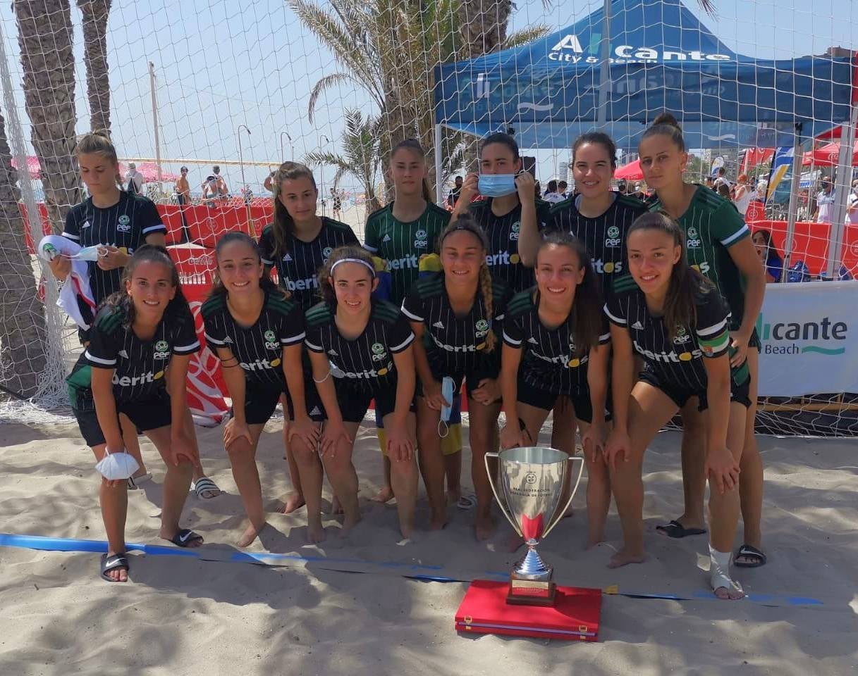Belén Montilla muy contenta con la experiencia vivida en Alicante. FOTO CEDIDA