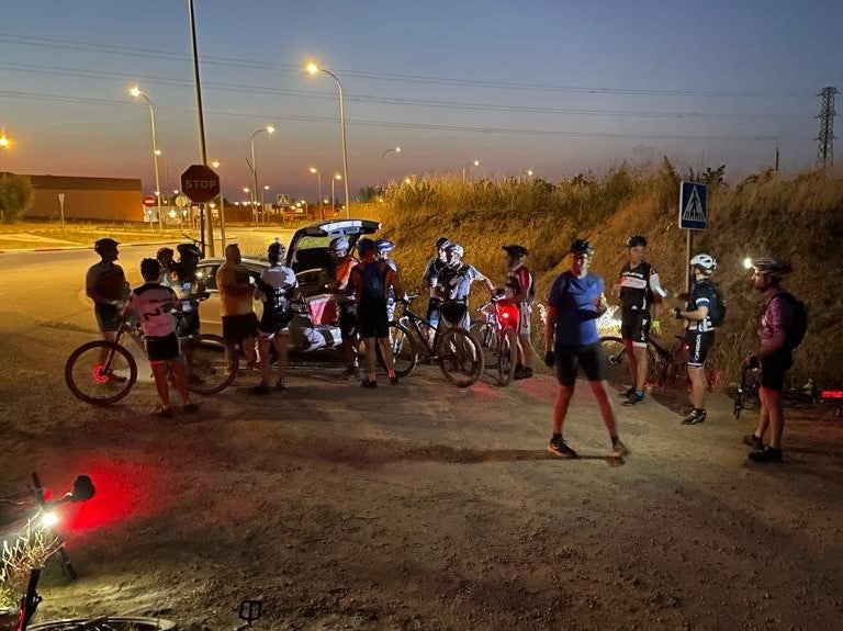 pPara para reponer fuerzas en mitad del camino