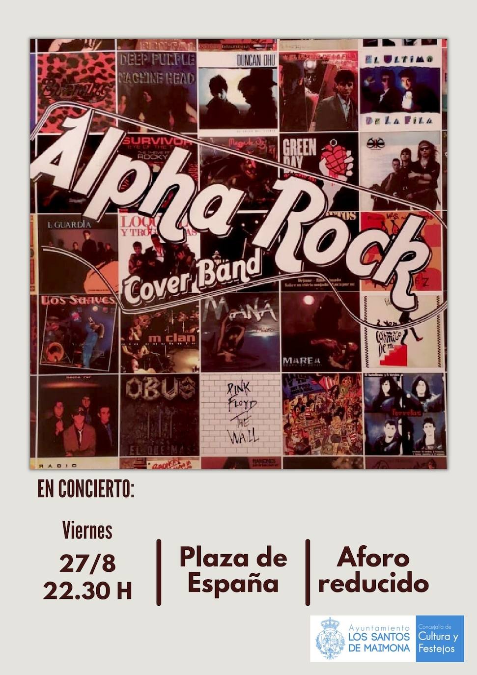 Cartel del concierto 