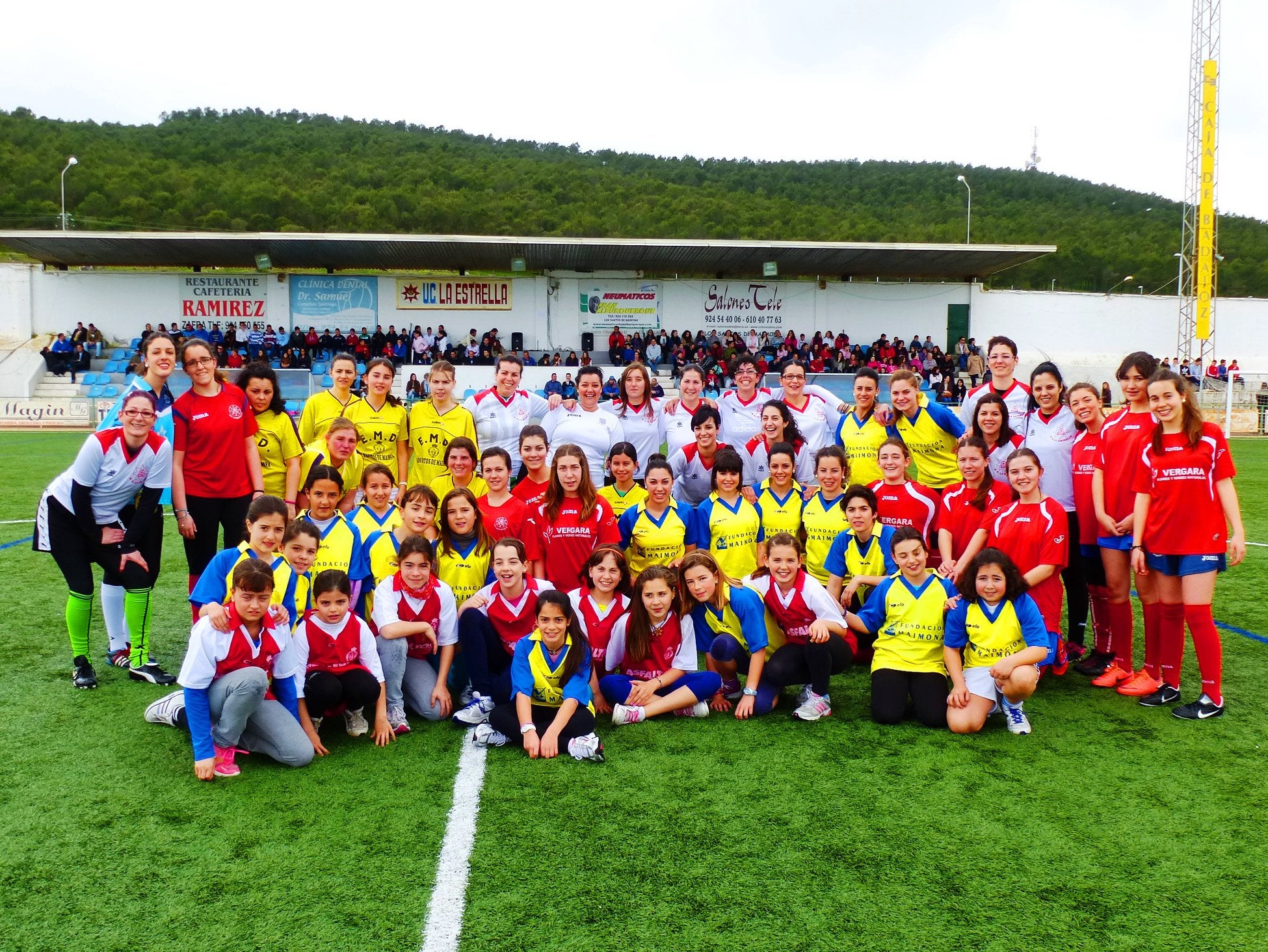 Hace unos años se celebró un torneo de Semana Santa que fue todo un exito de participación femenina