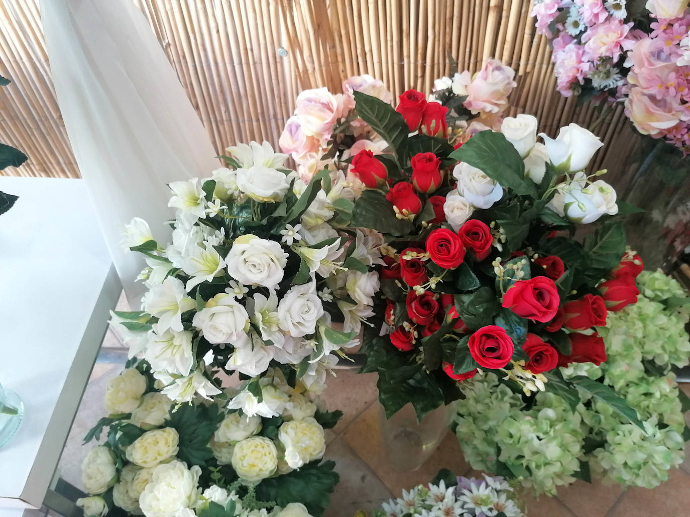 Flores artificiales de la Floristería Vergara 