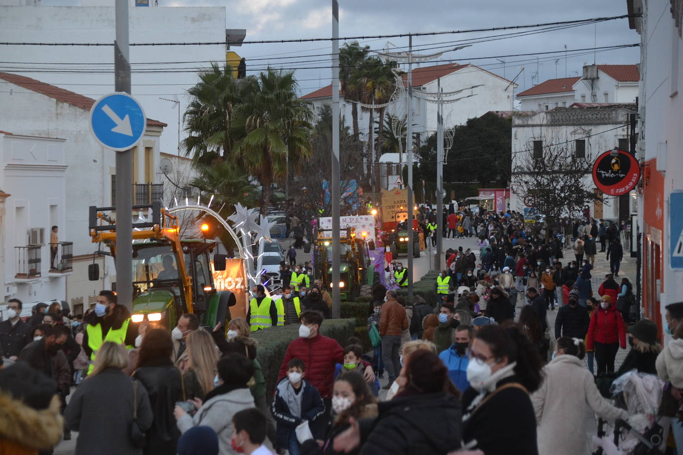 Un momento del desfile 