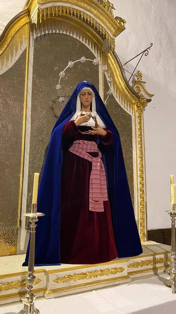 La Virgen ya está vestida de hebrea 