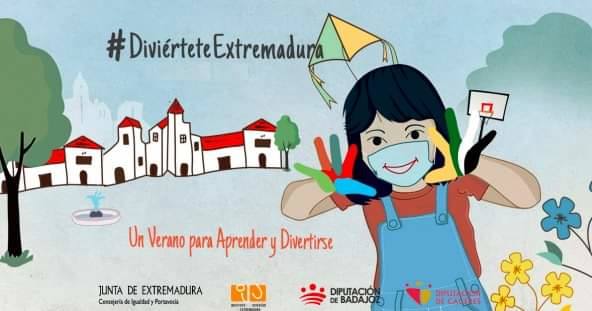 Cartel Diviértete Extremadura 