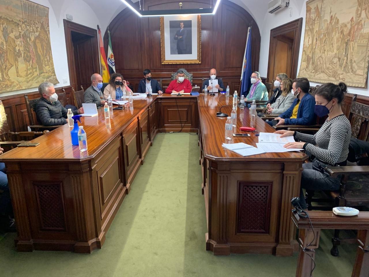 El pleno vuelve a la presencialidad 