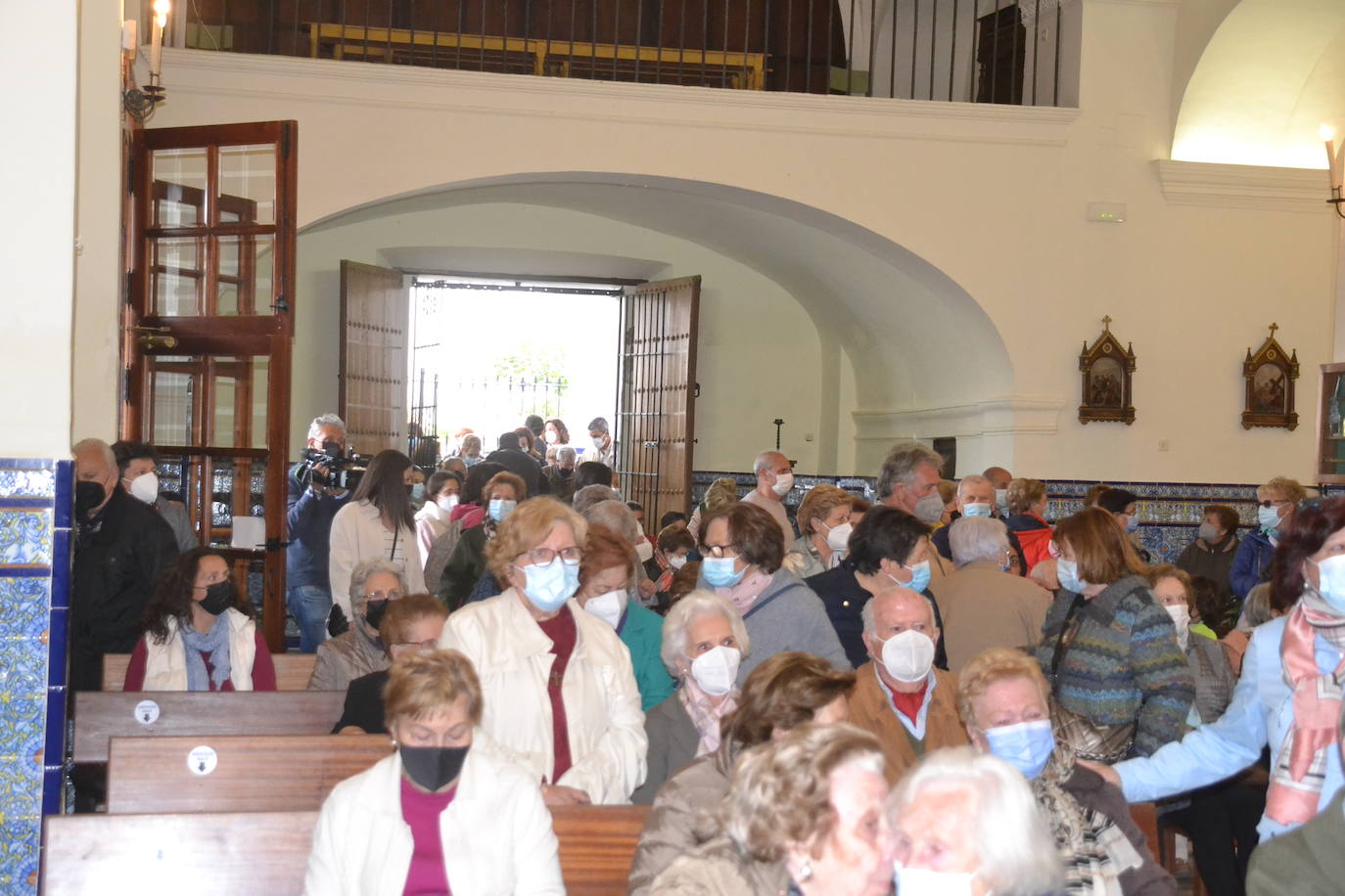La ermita se llenó de fieles 