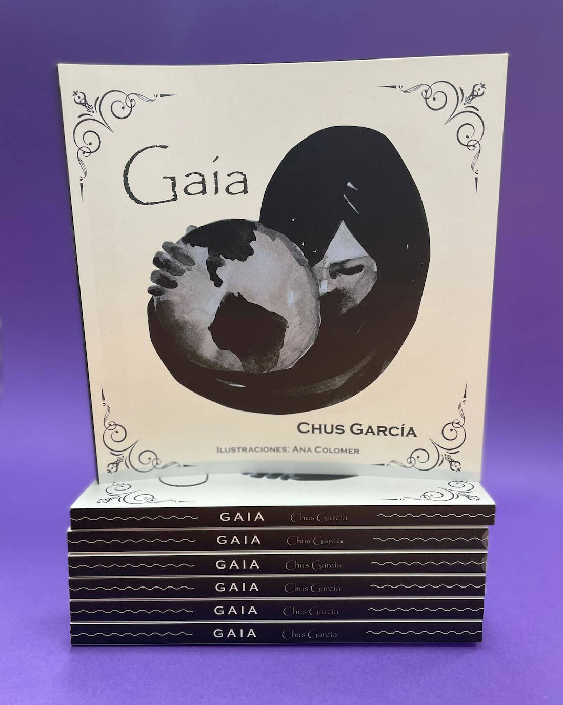 Cartel de la presentación del poemario de Chús García 