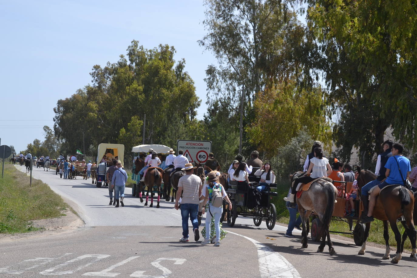 En la antigua zona de celebración de Las Lagunas 