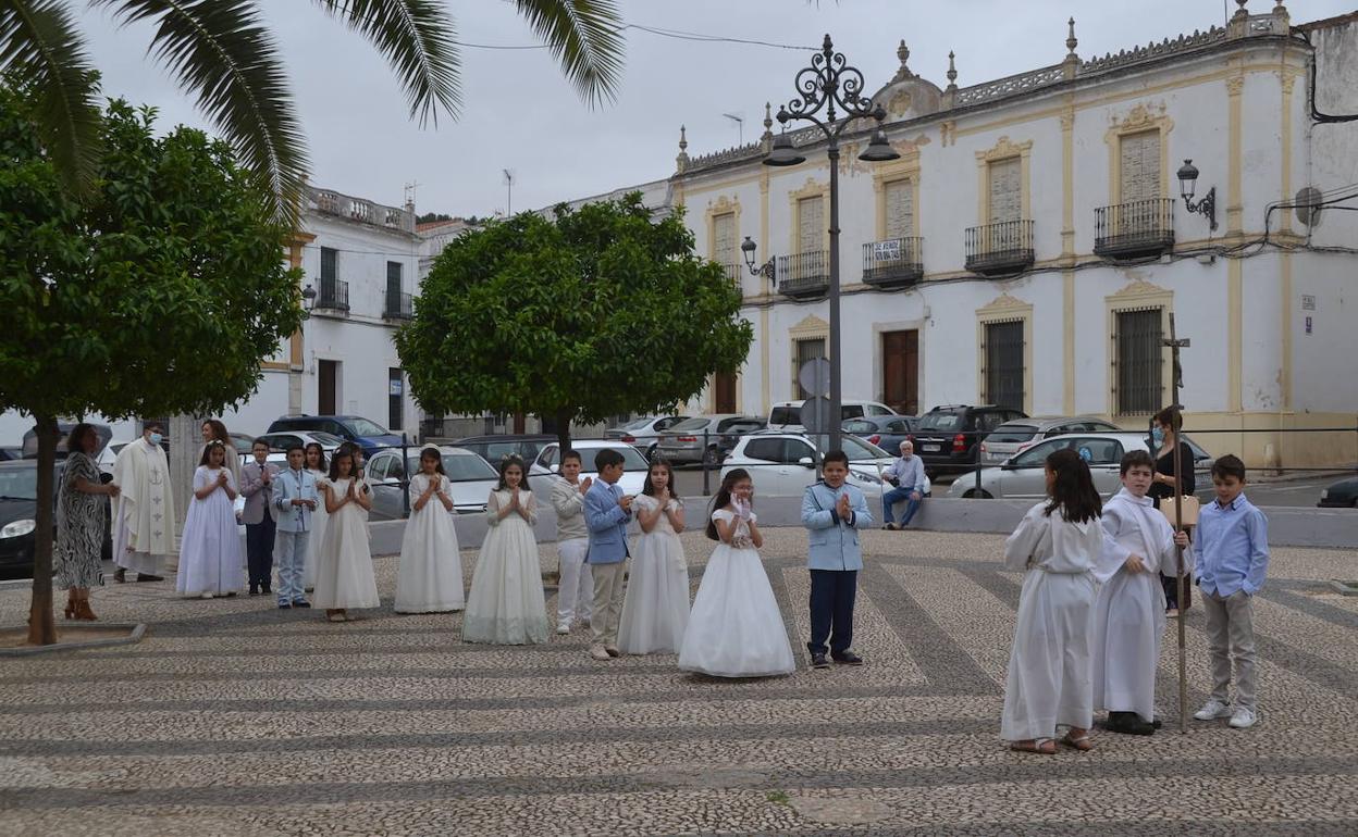 La Procesión por el paseo de las Barandas 