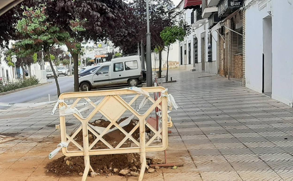 Lugar dopnde se encuentra el 'hidrante' 