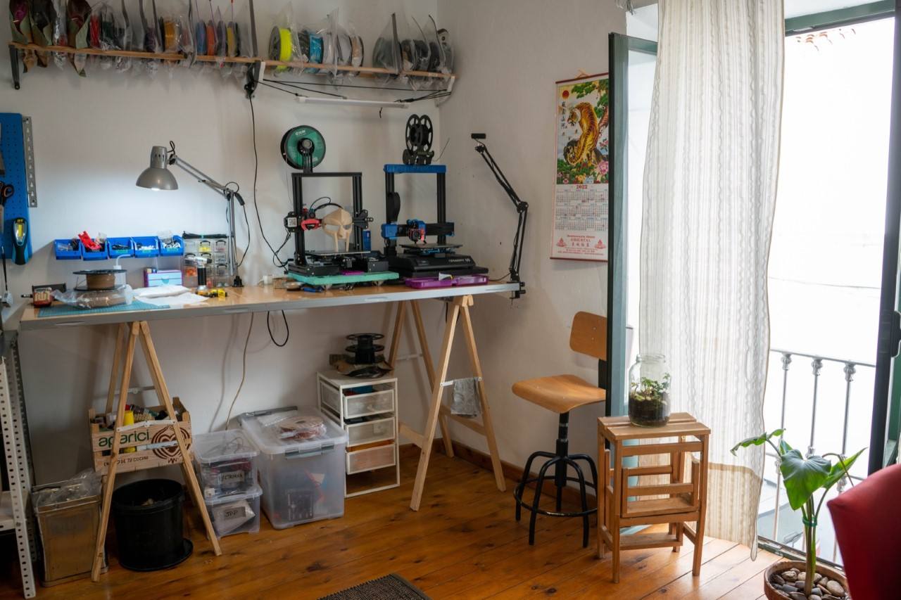 Zona de creación en 3-D 