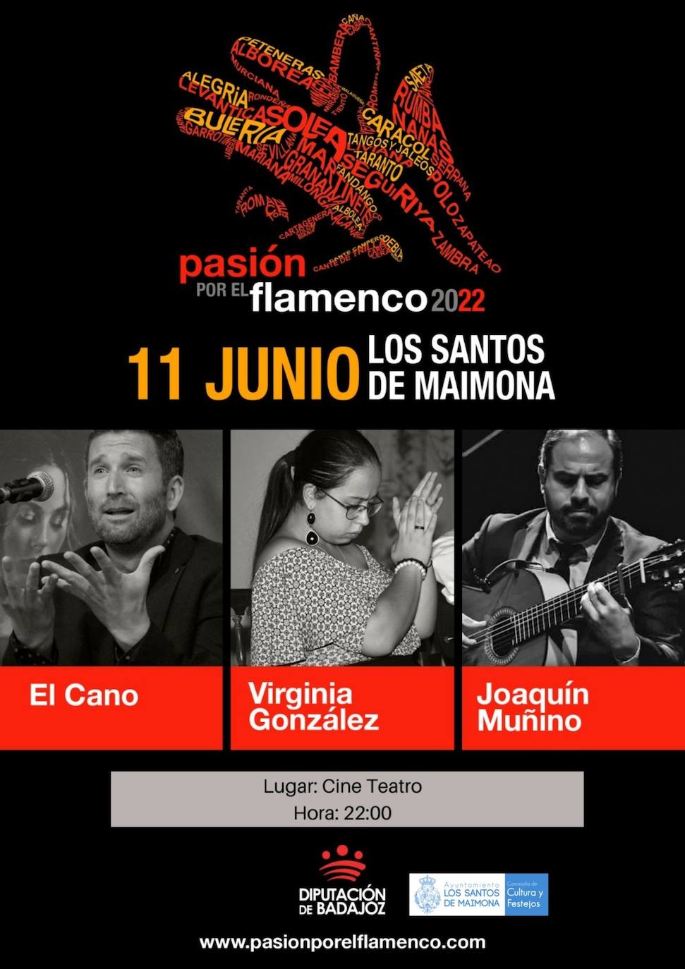 Cartel de 'Pasión por el flamenco' 