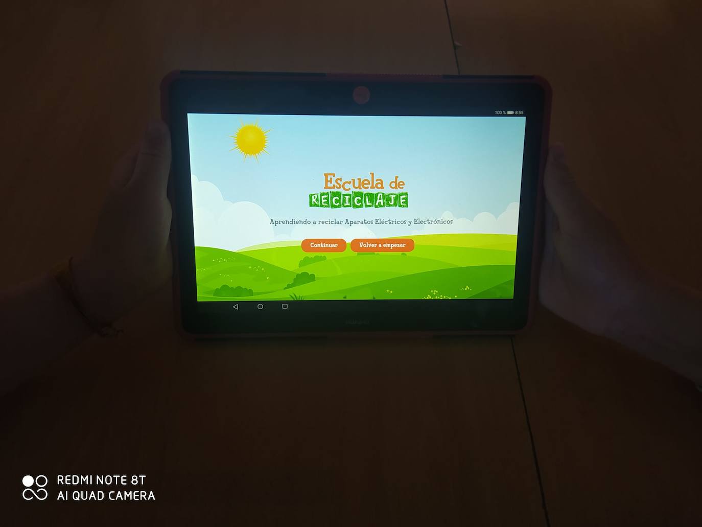 'Escuela de reciclaje' en el Romero Muñoz 