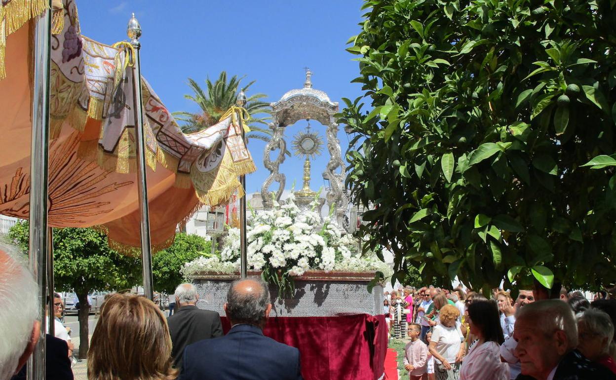Solemne procesión del Corpus 