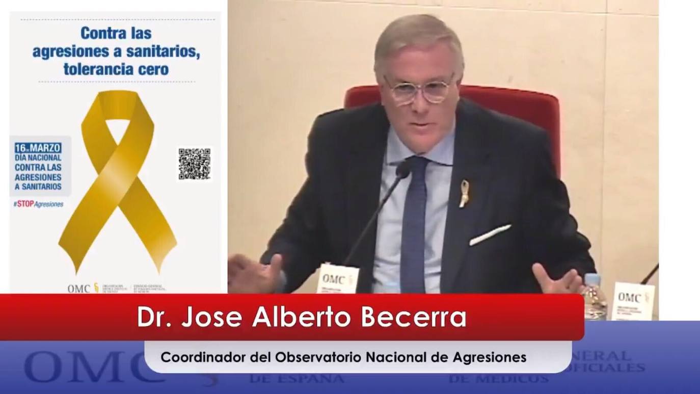 Alberto Becerra ha sido Coordinador del Observarorio Nacional de Agtresiones Médicas 