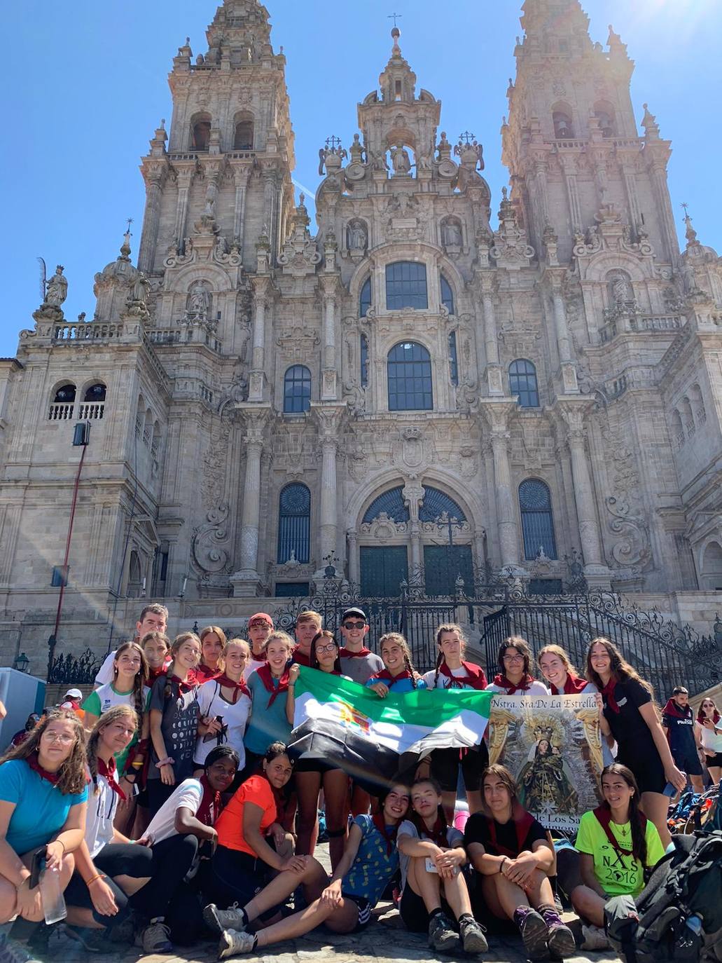 Los jóvenes ya disfrutan del pasisaje de Compostela 