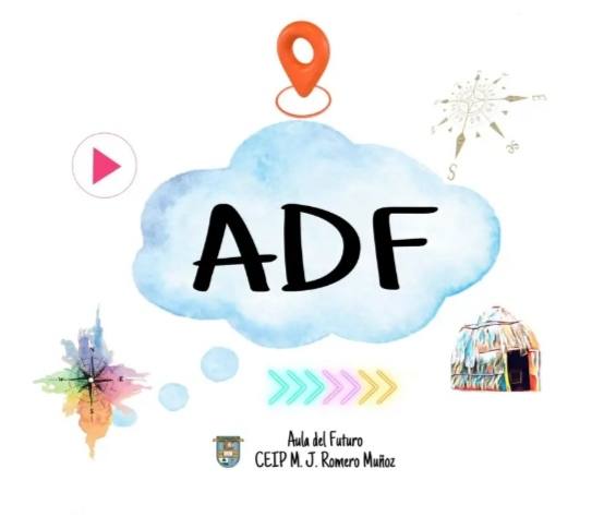 Logo del Aula del Futuro del colegio Romero Muñoz 